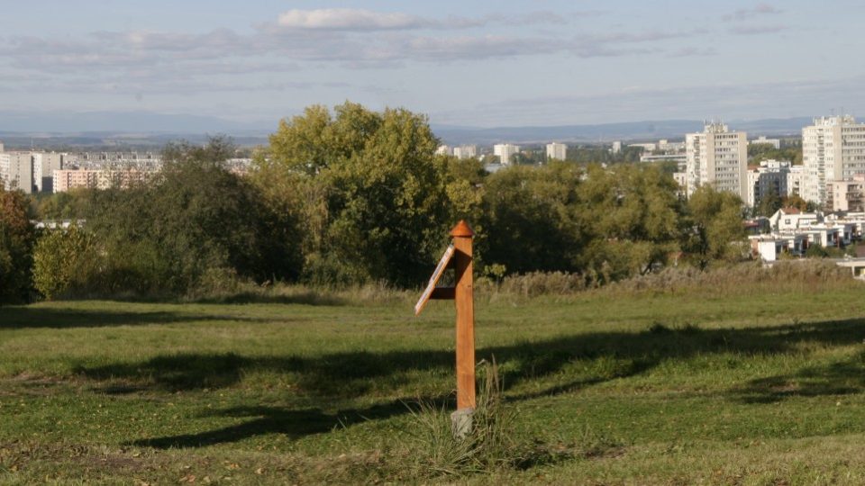 Planetární stezka - panorama pohoří Krkonoš