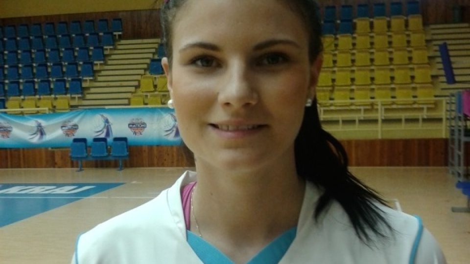Volejbalistka Agelu Prostějov Andrea Kossányová