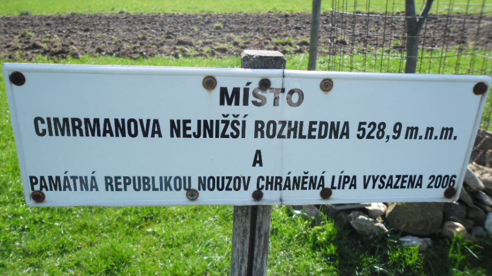 Nouzov - Cimrmanova rozhledna