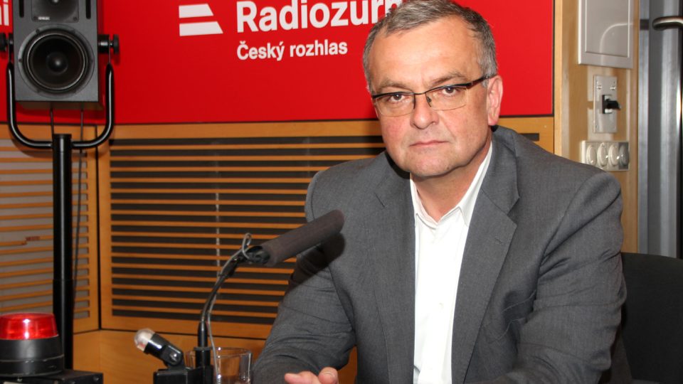 Miroslav Kalousek byl hostem Dvaceti minut Radiožurnálu