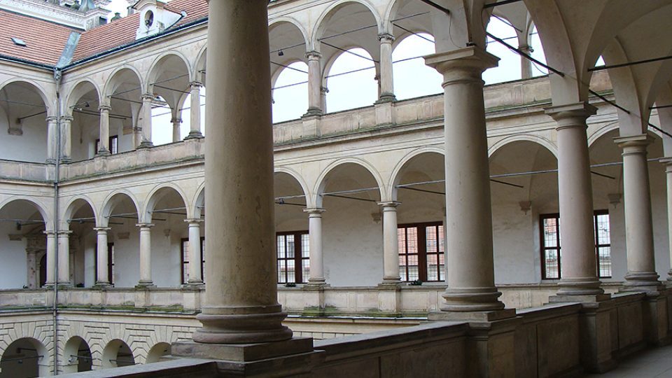 Arkády 1. patra litomyšlského zámku