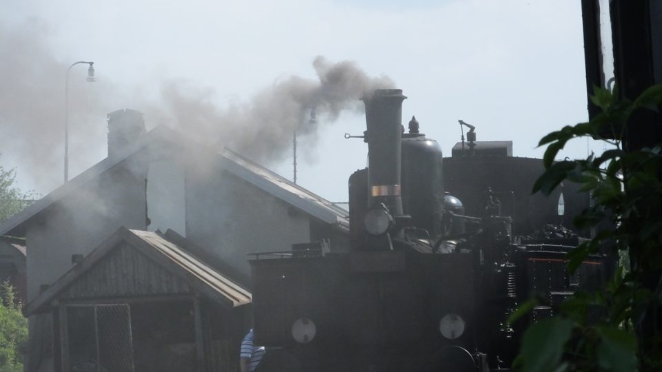 Parní lokomotiva Kafemlejnek byla vyrobena před 101 lety