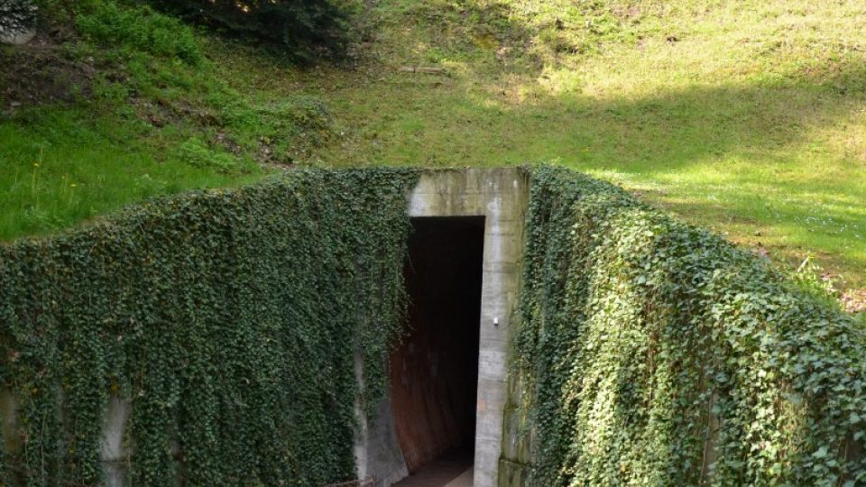 Tunel spojující horní a dolní část Jeleního příkopu