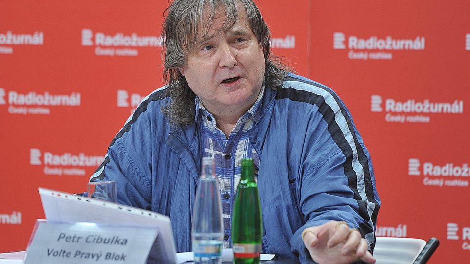 Předvolební speciál Radiožurnálu, Petr Cibulka