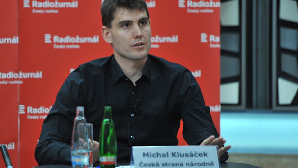 Předvolební speciál Radiožurnálu, Michal Klusáček 