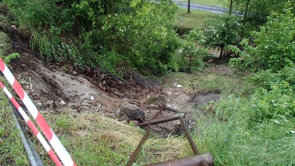 Bleskové povodně zasáhly Jesenicko, květen 2014