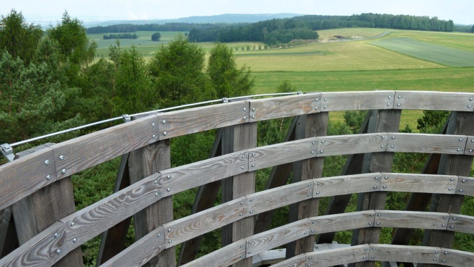 Rozhledna Vokurka - výhled