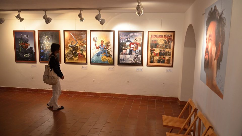Výstava Káji Saudka v Českých Budějovicích