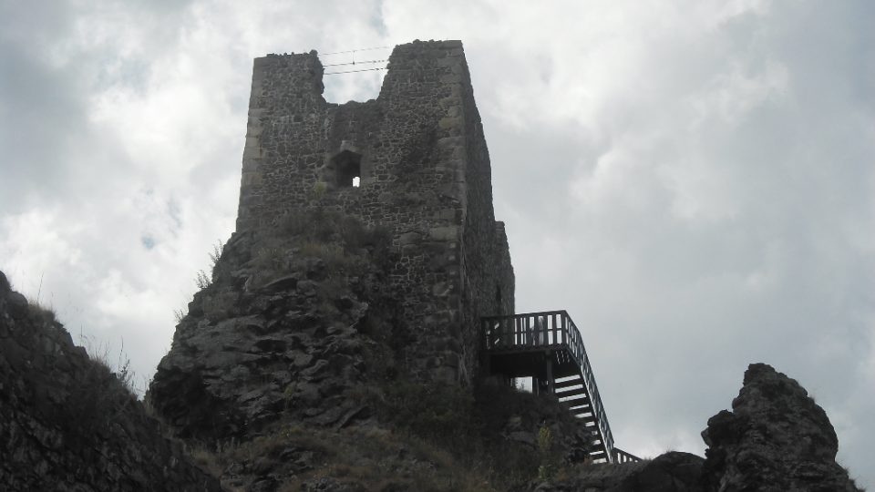 Schodiště na věž Baba