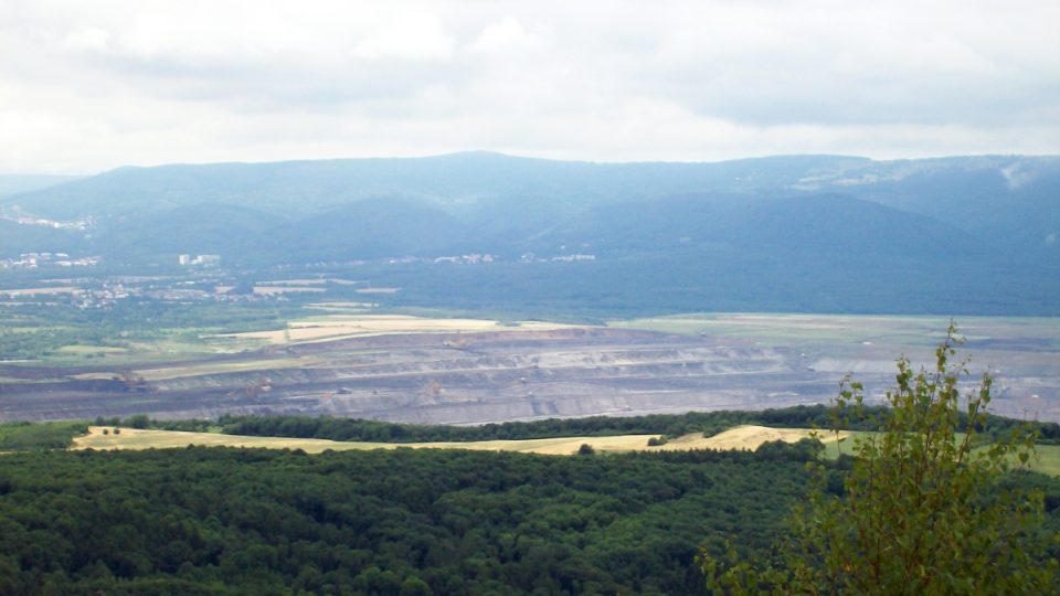 Pohled na Doly Bílina