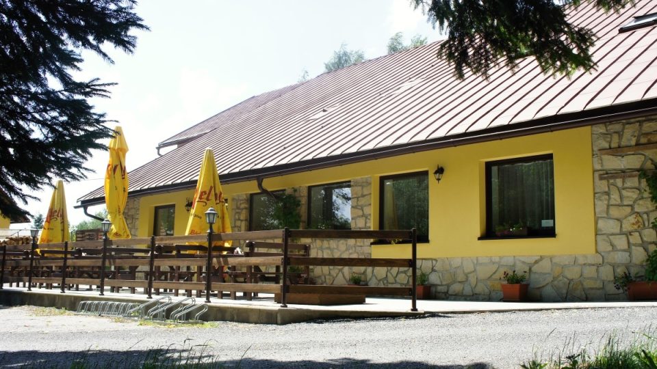 Restaurace a penzion Tisůvka v obci Cikháj