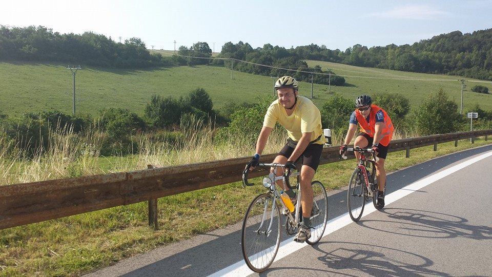 Cesta rozhlasového týmu Opel Handy Cyklo Maratonem 2014