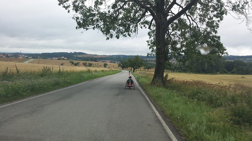 Cesta rozhlasového týmu Opel Handy Cyklo Maratonem 2014