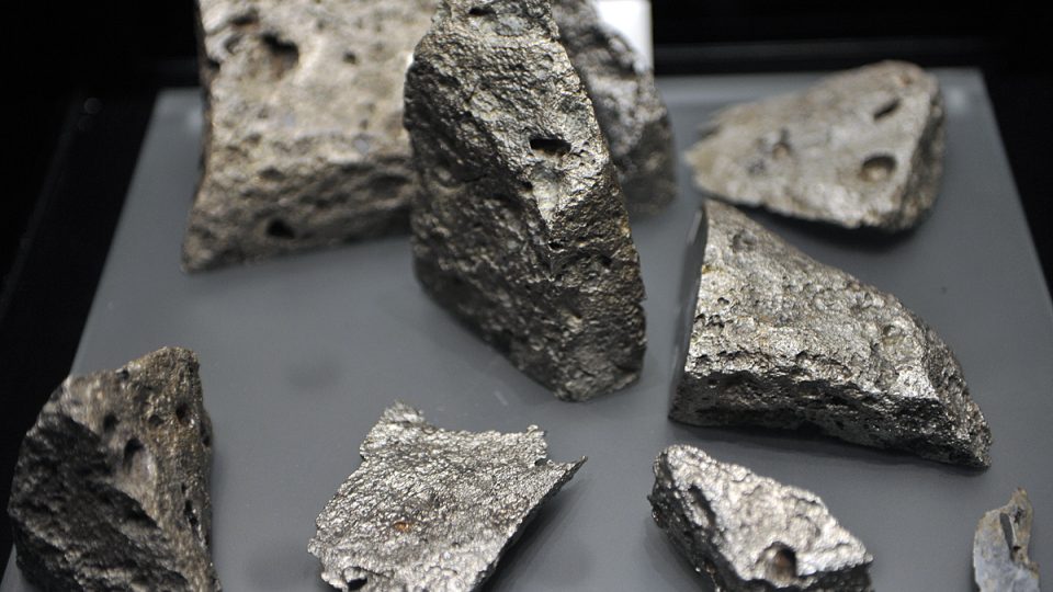Putovní výstava Unikáty zemských muzeí, meteorit
