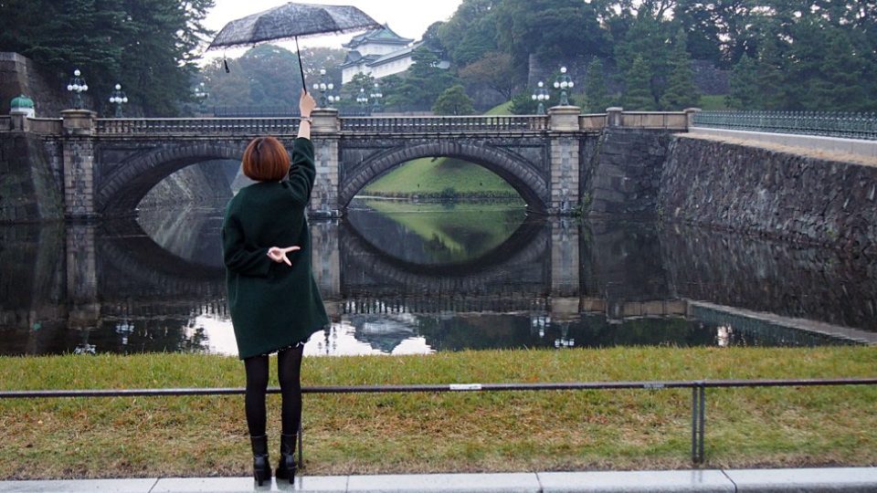I déšť může být malým uměleckým dílem  (Japonsko)