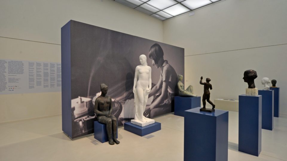 Z expozice výstavy Mary Duras v Oblastní galerii Liberec