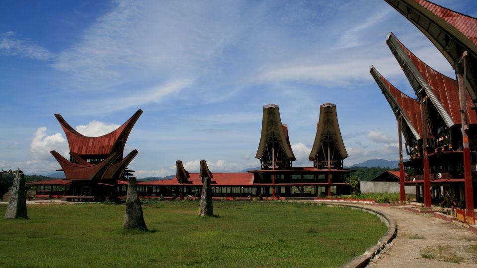 Pohřební vesnice v Palawě