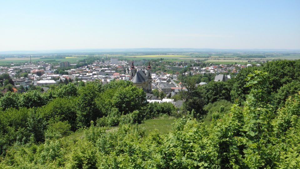 Pohled na město od Zelené budky