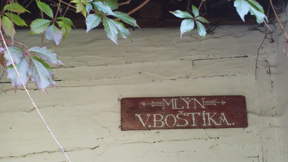 Mlýn V. Boštíka - vchod