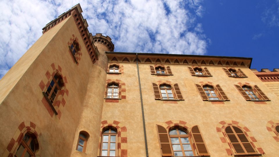 Unikátní expozice Muzea vína ve vesničce Barolo zaplňuje celá tři poschodí místního hradu