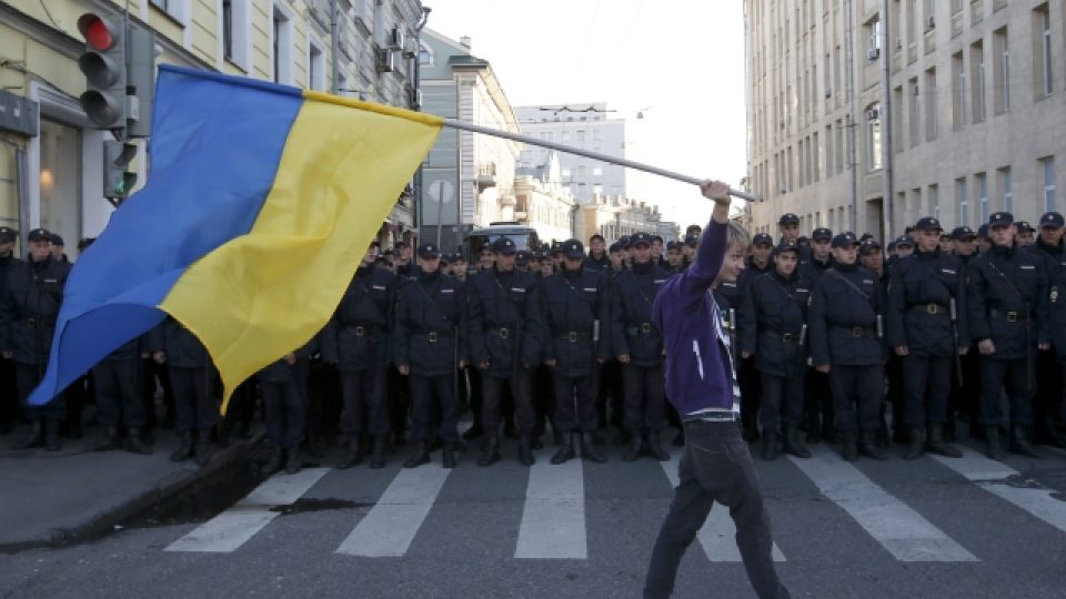 Tisíce lidí v Moskvě protestovaly proti ruské účasti v bojích na Ukrajině