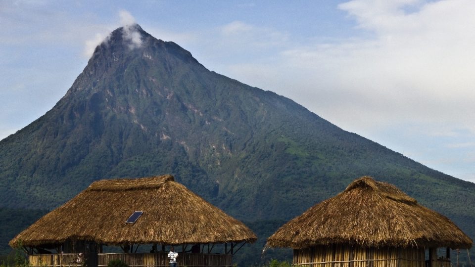 Národní park Virunga v Demokratické republice Kongo