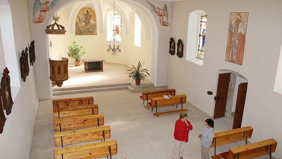 Kostel svatého Jiří v Mikulči je nově opraven