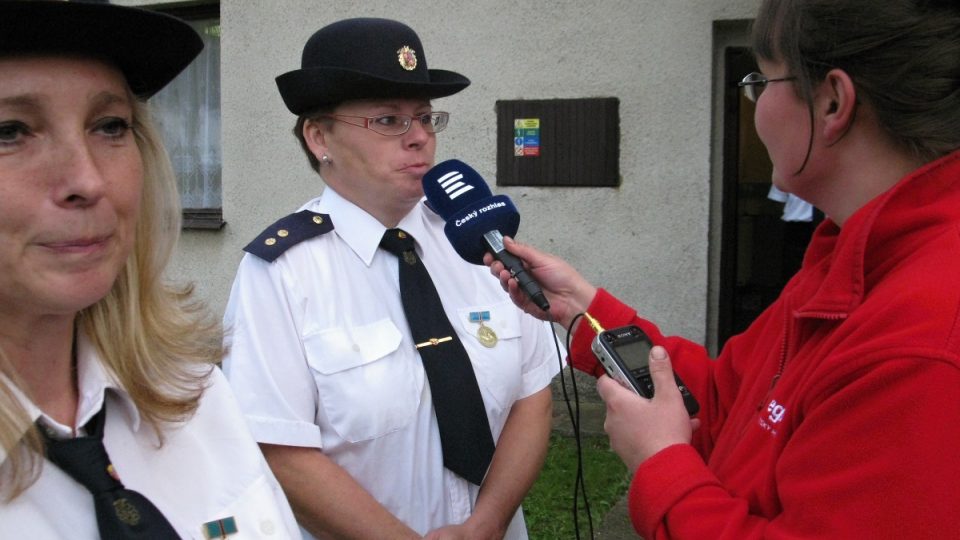 Barbora Rysková, hasička