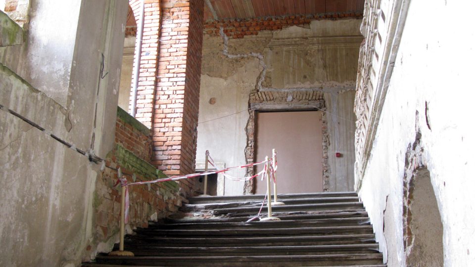 Zámek Nebílovy, kde probíhalo slavnostní předání cen Národního památkového ústavu  Patrimonium pro futuro 
