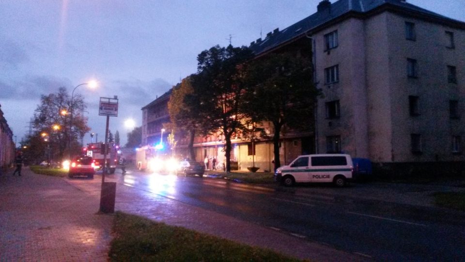 V jednom z bytů v Jateční ulici v Plzni vybuchl plyn