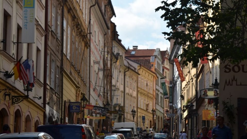 Nerudova ulice v Praze