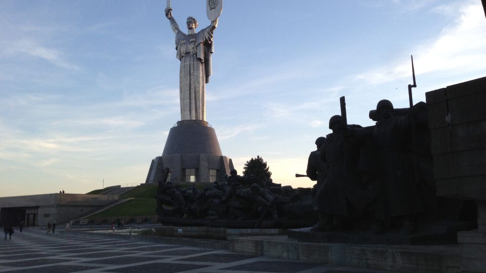 Kyjev - socha "Matka vlasti"