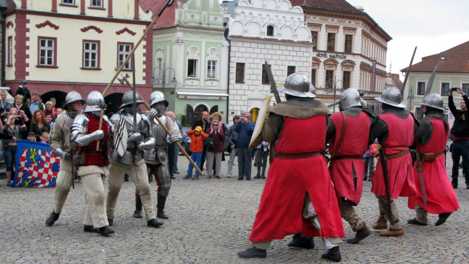 Z výstavy Žižka 1360?-1424 a jejího zahájení