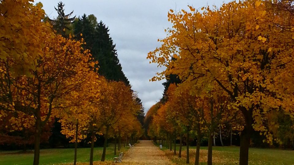 Zámecký park Lány je nekrásnější v říjnu