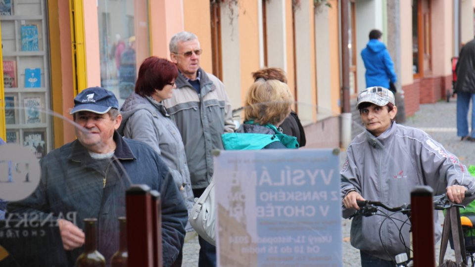 Vysíláme živě z Chotěboře, přihlížející posluchači