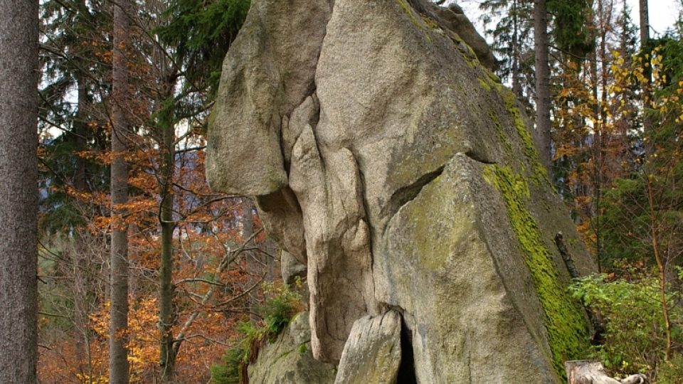 Kaple na Medvědí stezce na Šumavě