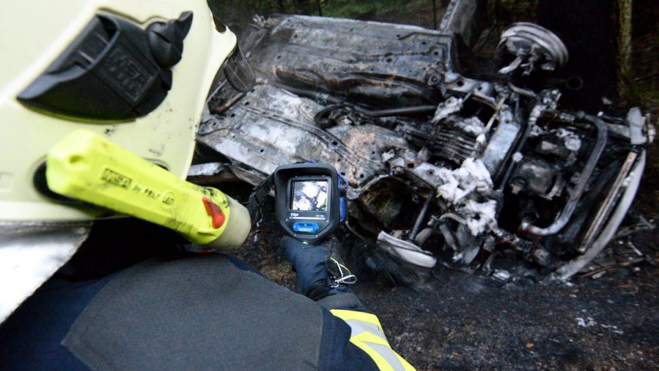 Varnsdorfští hasiči získlai termokameru na vyhledávání lidé při požárech