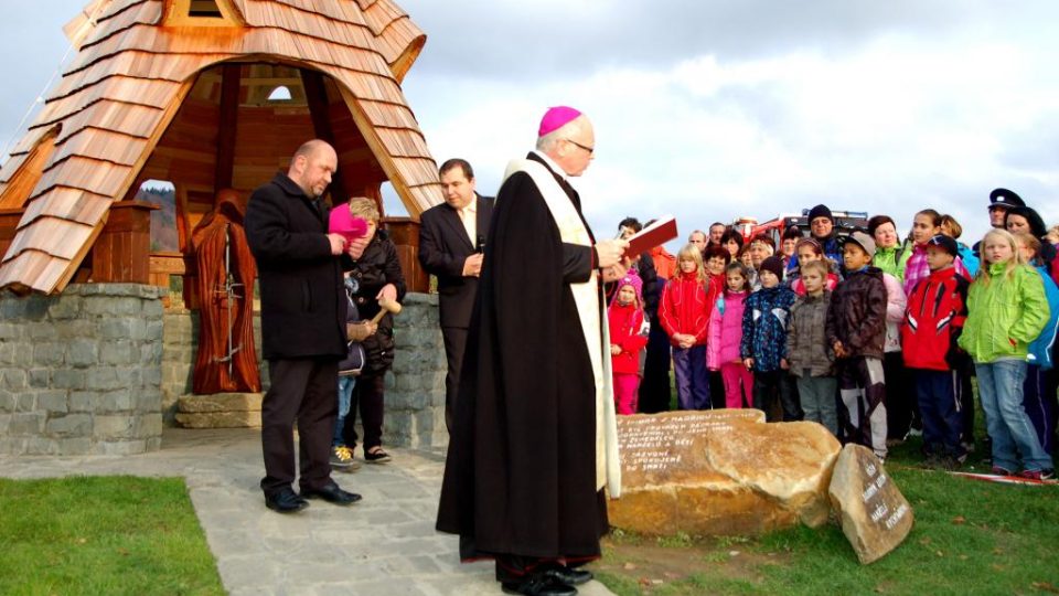 Svěcení zvoničky sv. Izidora v roce 2012