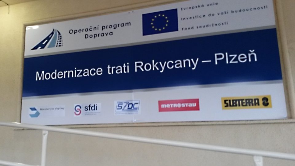 Modernizace železniční trati mezi Plzní a Rokycany