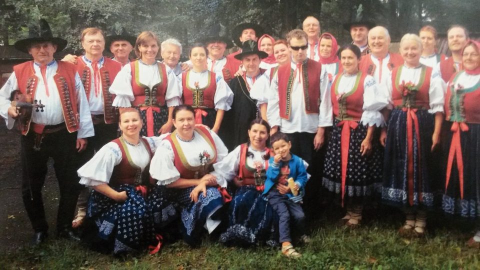 Fotografie valašského souboru Radhošť z Trojanovic