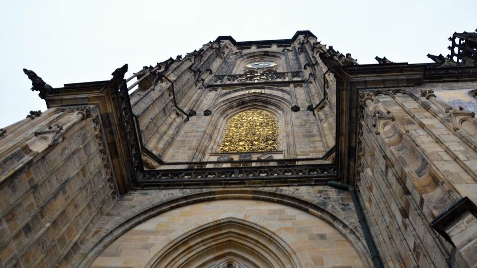Gotickou katedrálou jsou návštěvníci Pražského hradu ohromeni