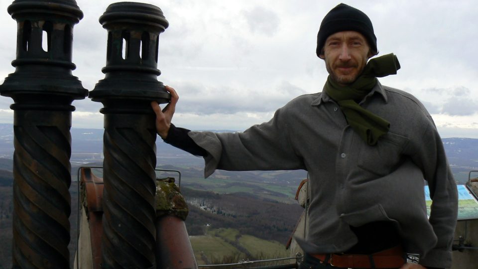 Vedoucí observatoře na Milešovce Miloš Matúšek