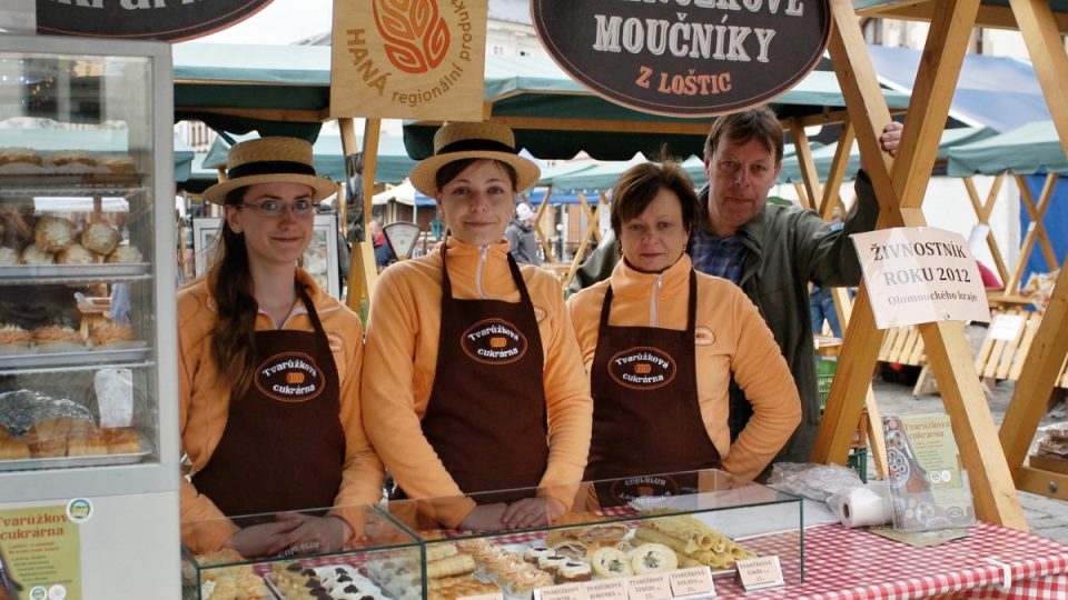 Tvarůžková cukrárna v Lošticích i na farmářských trzích