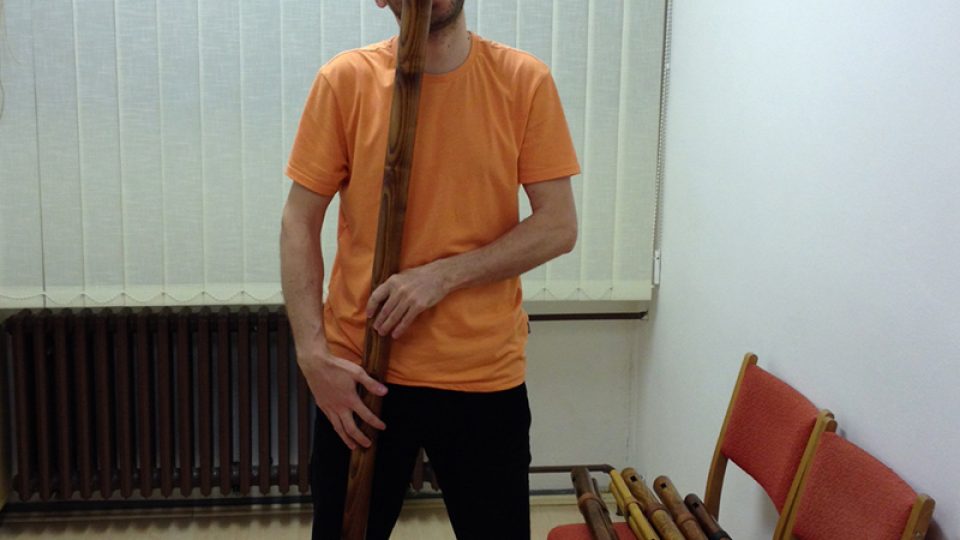 Ján Cerovský je učitel hry na fujaru. „Je to nástroj meditace,“ tvrdí