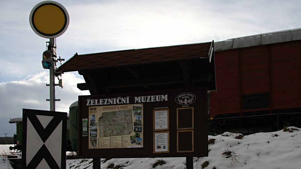 Železniční museum Zubrnice 