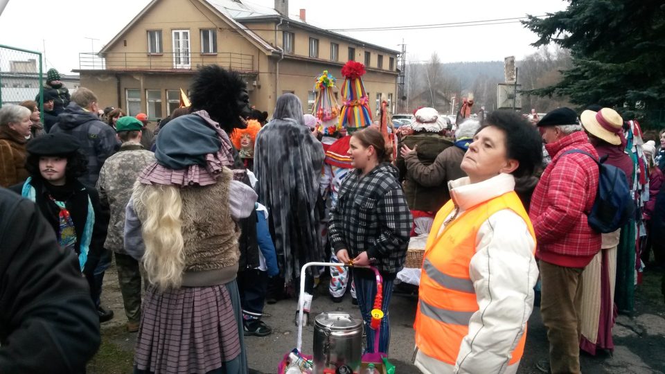 Masopust v Hornickém skanzenu Mayrau ve Vinařicích u Kladna 