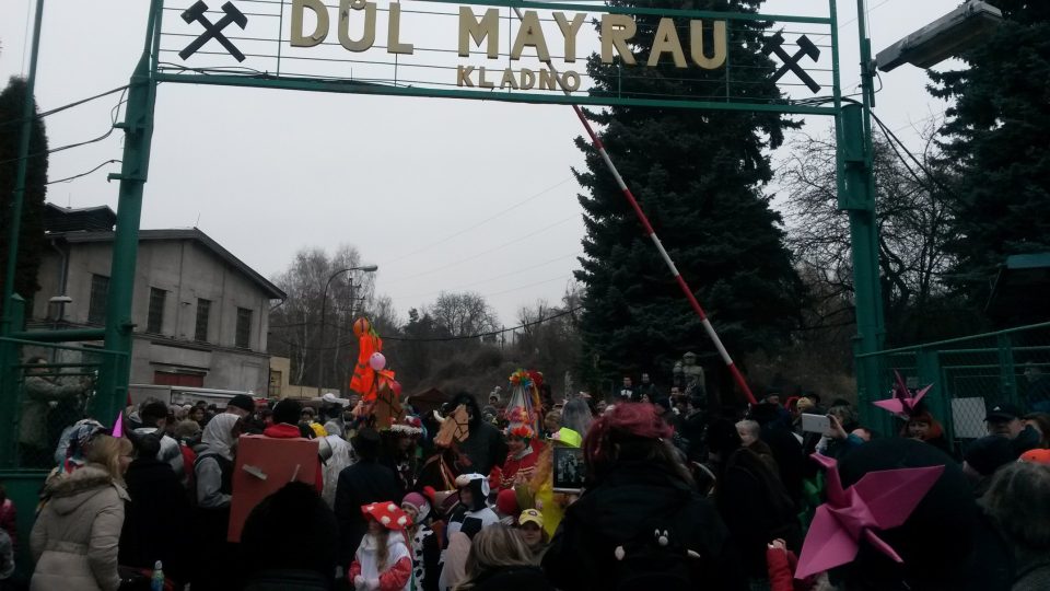 Masopust v Hornickém skanzenu Mayrau ve Vinařicích u Kladna 