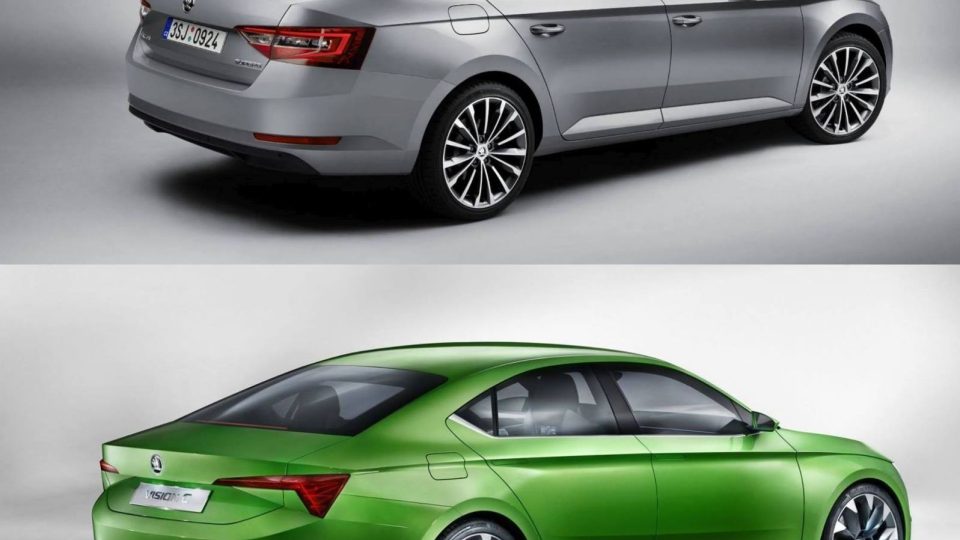 Škoda Superb vs. Vision C