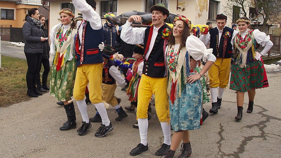 Čtyřdenní masopustní oslavy v Postřekově na Domažlicku