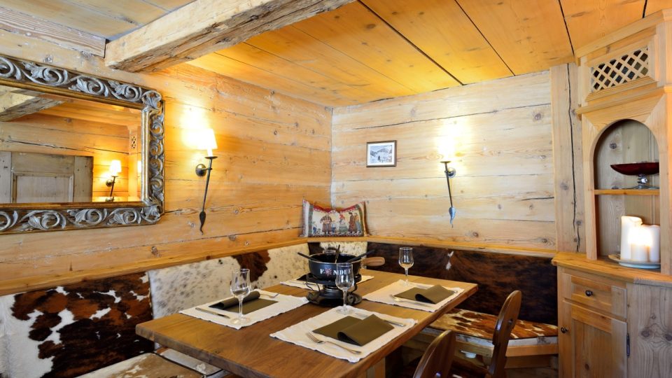 Vyhlášená restaurace s příznačným názvem Rustico v alpském středisku Kloster